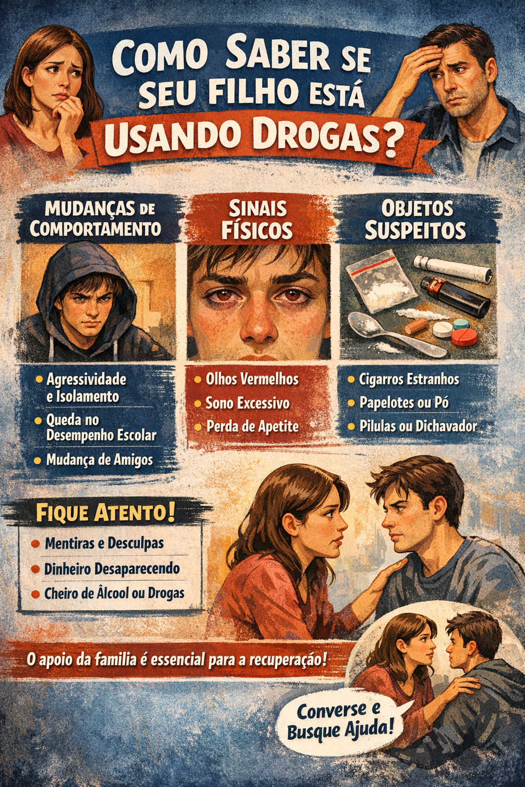 Como Saber se Seu Filho Está Usando Drogas?